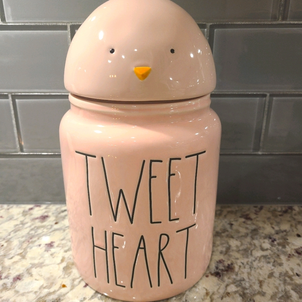 Rae Dunn Tweet Heart Canister